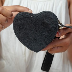 กระเป๋า100% ใส่เหรียญรูปหัวใจสำหรับวันวาเลนไทน์กระเป๋าถือขนาดเล็กของผู้หญิงมีซิปคล้องข้อมือกันขโมย - Product Image 2