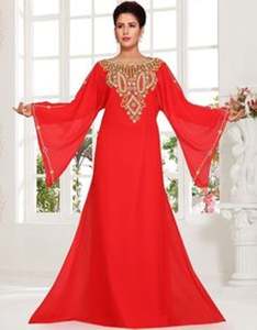 2022 caftan musulman traditionnel marocain robe tissée à la main magnifiquement colorée avec des perles de pierre nouveau Design accessoires de vêtements - Product Image 1