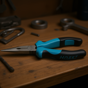 Pince à bec effilé Hazet, design droit, finition polie et sablée - Product Image 3