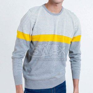 Pull confortable en tissu mélangé à manches longues, tricot doux pour hommes et femmes, usage quotidien - Product Image 1