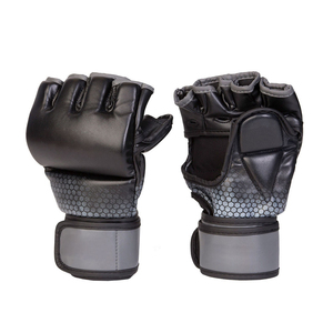 Gants de boxe d'entraînement en plein air en cuir PU de haute qualité MMA Sparring Grappling Gants de combat pour les arts martiaux et la boxe pour les hommes - Product Image 1