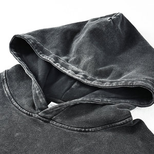 Servicio OEM, Sudaderas con Capucha para Hombre al por Mayor, Diseño Moderno, Hechas en Pakistán, Sudaderas con Capucha con Lavado Ácido - Product Image 3