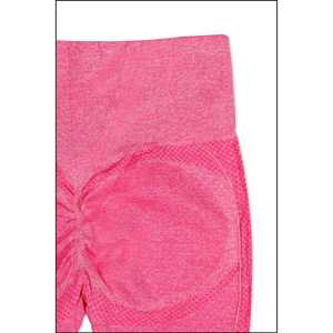 Sujetador deportivo gris de algodón sin costuras con conjunto de leggings ajustados de algodón - Product Image 2