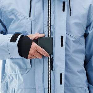 Chaqueta de esquí impermeable de diseño personalizado para hombre OEM con opciones de impresión y etiquetado de logotipo de material transpirable - Product Image 5