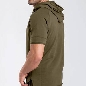 Ensemble sweat à capuche et short en polaire respirant pour homme, taille plus, pour l'entraînement et la course à pied - Product Image 3