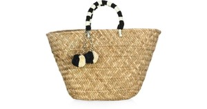 Wholesale Price Women Handmade Water Hyacinth Straw <b>Tote</b> <b>Bag</b> with Leather Lining and Tassel <b>Summer</b> Handbag <b>for</b> Travel Shopping - Product Image 6