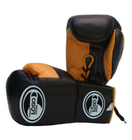 Gants de boxe d'entraînement au combat professionnel en gros avec conception personnalisée en cuir de vachette original acceptant le logo OEM privé