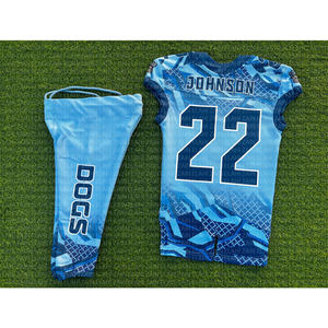 ชุดกีฬาปักลายผ้าทอลายทแยงเครื่องแบบอเมริกันฟุตบอลใส่สบายออกแบบได้ตามต้องการ - Product Image 2