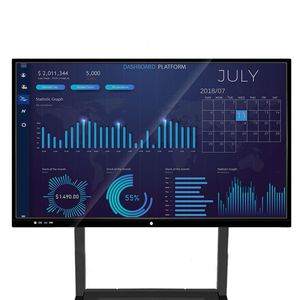 Tablero inteligente MR MR55 de 55 pulgadas, pizarra blanca interactiva LED IR/TV táctil capacitiva, Aula 65 75 86 98 pulgadas, variantes disponibles - Product Image 4