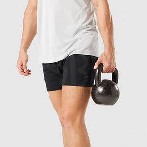 Pantalones Cortos Deportivos para Hombre, Diseño Personalizado con su Propio Logotipo, Hechos en Fábrica, Sólidos, Casuales, Ecológicos, Transpirables, Ajuste Cómodo - Product Image 4