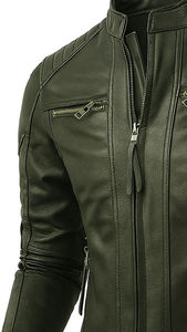 Chaqueta de Cuero para Hombre de Alta Calidad de Proveedor Directo de Fábrica, Talla Grande, Hecha a Medida, Transpirable, Estilo Casual - Product Image 4
