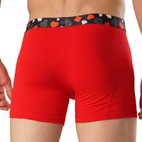Dernières 100% coton hommes personnalisé imprimé léger Boxer Shorts confortables slips boxeurs à vendre bas quantité minimale de commande fabriqué au Pakistan