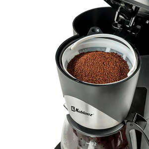 Koblenz CKM-212 elettrico a goccia macchina da caffè 12-cup in nero modello Kobra - Product Image 2