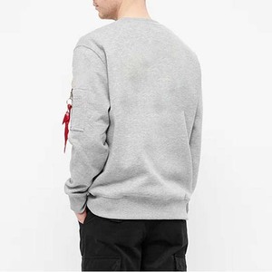 Men's Drop Shoulder <b>Fleece</b> 100% Cotton Embroidered Oversized Heavyweight Custom Crewneck <b>Sweatshirt</b> - Product Image 2