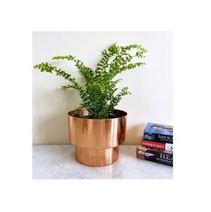 Cestas de maceta de hierro resistentes a la oxidación hechas a mano, excelente calidad, para todo tipo de clima, decoración interior/exterior, diseño grabado, artesanías de Metal - Product Image 1