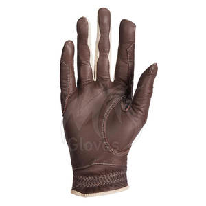 Gants d'équitation professionnels personnalisés pour hommes en cuir synthétique pour l'hiver - Product Image 3