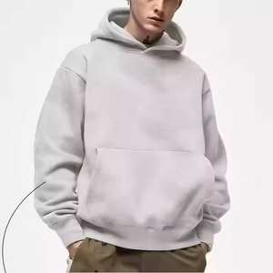 Custom Hoodies 100% Cotton 320 Grams Men <b>Sweatshirt</b> High Quality Tracksuit Wholesale Heavy Weight Bulk Hoodies for <b>Printing</b> - Product Image 1