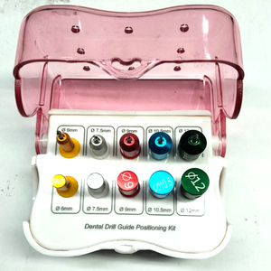Kit de Guía de Implantes Dentales de Acero Inoxidable Manual para Cirugía Intensa, 10 Piezas, Instrumentos de Posicionamiento de Precisión, Implante Guiado - Product Image 5
