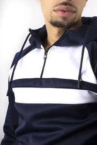 Conjunto Deportivo Personalizado para Hombre, Ecológico, 100% Algodón, Secado Rápido, con Capucha y Pantalones Acampanados, para Entrenamiento de Invierno - Product Image 3