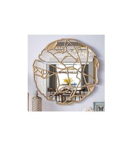 กรอบกระจกติดผนังดีไซน์โลหะโบราณอันสวยงามพร้อมโทนสีบรอนซ์และสีทองที่หลากหลายเพื่อเติมเต็มธีมการตกแต่งห้องแบบคลาสสิก - Product Image 1