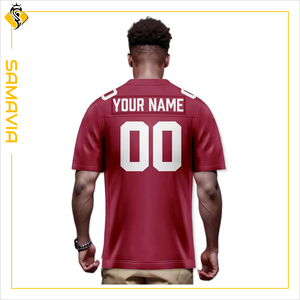SAMAVIA Customizable Performance-Driven <b>Soccer</b> Wear Industry Club Football Jersey with Custom Design & Logo - Product Image 6
