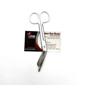 Tijeras de vendaje Lister rosa, tijeras de vendaje Lister de enfermera reutilizables OEM personalizadas, instrumentos quirúrgicos manuales de un solo uso - Product Image 6