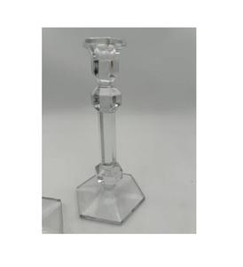 Nouveau bougeoir acrylique hexagonal lot de 2 bougeoirs pour la décoration de mariage Stands Candle Light Dinner Sets - Product Image 5