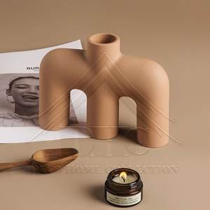 Vases à fleurs en métal à forte demande en fer avec finition enduite de poudre Idéal pour créer de superbes arrangements floraux - Product Image 3