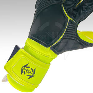 Gants de gardien de but en cuir professionnel de haute qualité doigt complet OEM/ODM Service personnalisé - Product Image 4