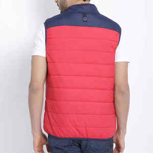 Veste matelassée décontractée et élégante pour hommes, respirante et confortable, avec des couleurs personnalisées de haute qualité et faciles à laver - Product Image 2