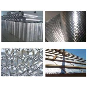Rouleau d'isolation industrielle, MXBLH-005, 1,22x20m, 5mm, -51 à 82°C, Métallisé 0,1mm, Microcellules 3mm, Métallisé 0,1mm, Bulles - Product Image 3