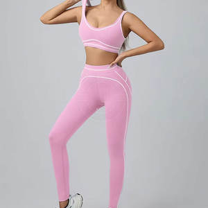 ชุดโยคะราคาส่ง ราคาสมเหตุสมผล ชุดออกกำลังกาย ชุดฟิตเนส ชุดยิมขายดี ชุดโยคะสำหรับผู้หญิง - Product Image 3