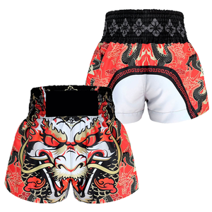 Pantalones Cortos de Muay Thai, Boxeo y MMA para Hombre, Diseño Personalizado, Color Sólido, al Mejor Precio - Product Image 5