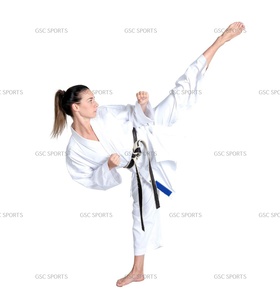 Nouveaux uniformes de karaté d'arts martiaux unisexes de haute qualité, 100% coton respirant, légers, costumes de karaté avec motif précis - Product Image 3