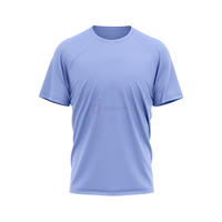 T-shirt pour homme de haute qualité 100% coton, logo personnalisé, manches longues, impression numérique, vêtements de sport, tissu tricoté