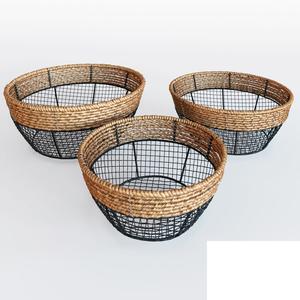 New Arrival Looking Handcrafted Cloth Storage Bamboo Hamper <b>Basket</b> Round Shape Cloth Storage <b>Bathroom</b> Home Living Room - Product Image 4