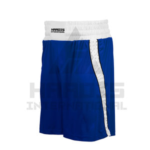 Uniforme profesional de Kick Boxing Pantalones cortos y chalecos de boxeo personalizados Uniformes de boxeo de satén - Product Image 4