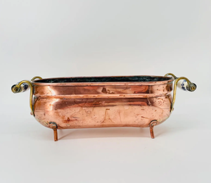 Ventes chaudes de jardinières en métal finition antique en cuivre, fournitures de jardin, seaux à fleurs en fer, décoration intérieure et extérieure - Product Image 5