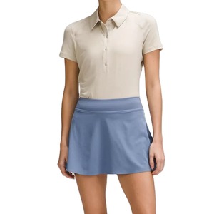 Vêtements de sport naturels pour femmes enceintes, vente en gros, 100% coton, jupe de tennis, sportive, anti-froissement, séchage rapide, mouvement facile - Product Image 2