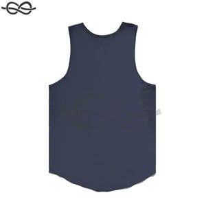 Débardeur bleu marine haute performance pour hommes vêtements de sport légers et confortables évacuant l'humidité modes de vie actifs - Product Image 5