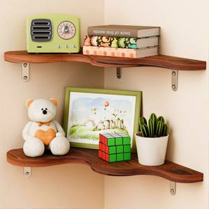 Estantes de Madera de 3 Pulgadas con Ranuras, Soportes y Estantes de Almacenamiento, Compre Arte Mural Tallado, Soporte de Pared Metálico, Juego de Estantes de Pared - Product Image 6