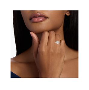 แหวนเพชรแนววินเทจสำหรับผู้หญิงแหวนหินสีเงินแบบประณีตมีรายละเอียดดีเลือกเครื่องประดับสำหรับงานแต่งงาน - Product Image 3