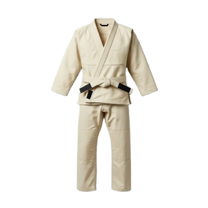Kimono de Jiu Jitsu de la Mejor Calidad, Color Piel, Uniforme de Grappling Cómodo y Duradero de Modal, Conjuntos de Trajes de Artes Marciales con Diseño Personalizado - Product Image 4