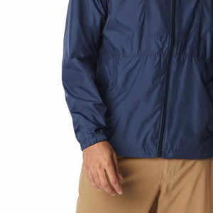 Chaqueta Cortavientos de Lona Impermeable para Hombre, con Capucha, de Secado Rápido, 100% Algodón, Diseño Vintage para la Temporada de Lluvia de Invierno - Product Image 2