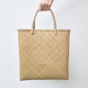 Mode main jonc de mer tissé sacs à main petite femme plage fourre-tout herbe tissage femmes sacs à main - Product Image 5