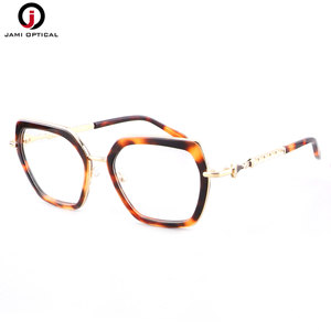Gafas de Sol Cuadradas Estilo Ojo de Gato, Gafas de Moda, Gafas Graduadas, Monturas de Acetato - Product Image 3