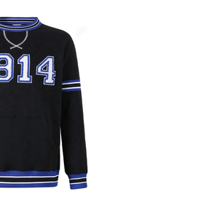เสื้อสเวตเชิ้ต Zeta Phi Beta Sorority แบบขายดีที่สุด ผลิตตามสั่ง ขายส่ง ปักลายเชนิลล์ เสื้อผ้ามหาวิทยาลัย ZPB สไตล์ลำลอง สตรีทแวร์ - Product Image 3
