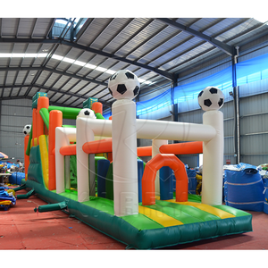 Commercial Outdoor <b>Inflatable</b> Obstacle Course Heavy Duty PVC Kids Adult <b>Inflatable</b> Challenge Sports <b>Game</b> Playground - Product Image 1