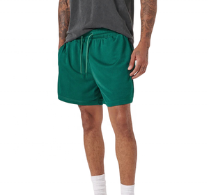 Pantalones Cortos de Baloncesto Transpirables Hechos a Medida de Alta Calidad para Hombre, 100% Poliéster, Secado Rápido, Venta al por Mayor, OEM - Product Image 2