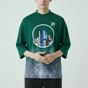 Camisetas Boxy para Hombre, Nueva Colección 2026, Ropa de Verano Informal, Camisetas Boxy para Hombre en Oferta Online, Hechas en Pakistán - Product Image 2